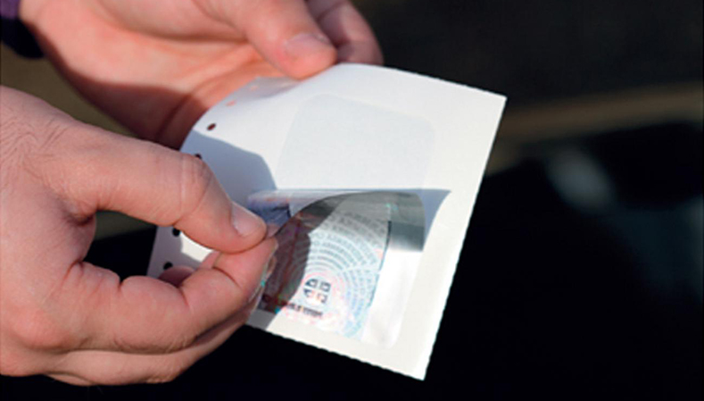 Izdavanje registracionih nalepnica